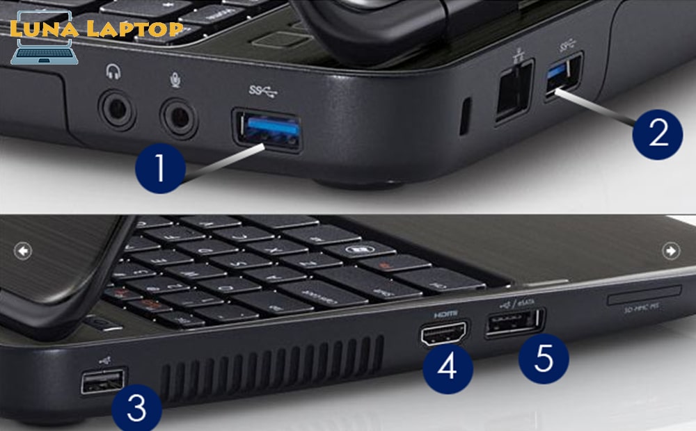 بررسی پورت ها و اتصالات