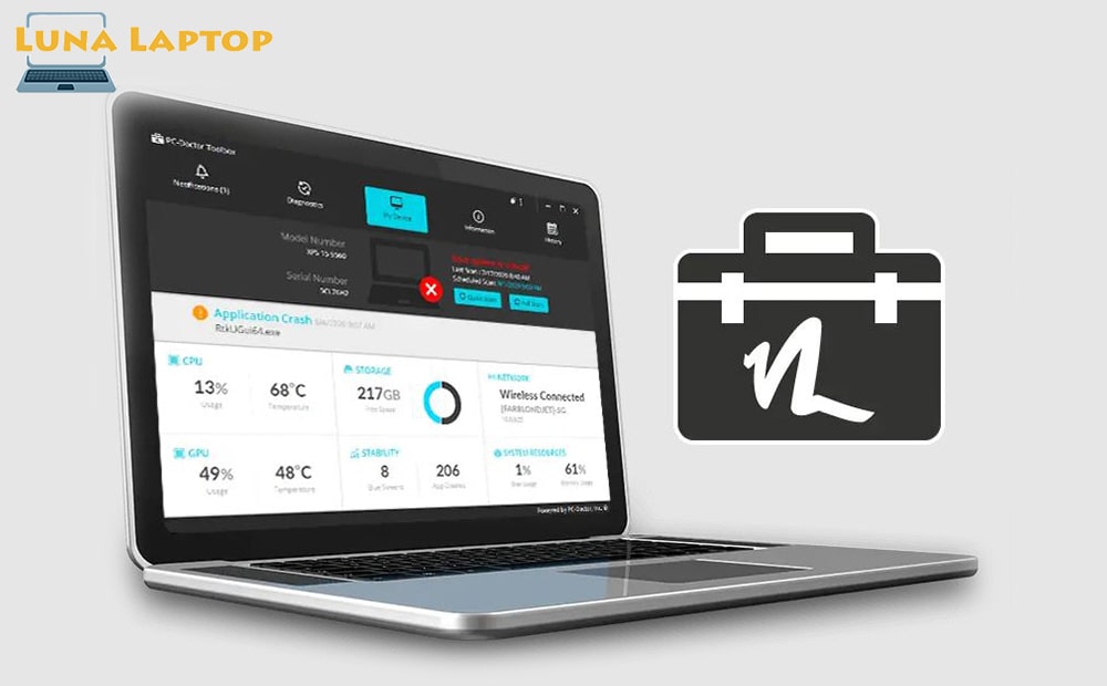 تست سخت_افزار لپ تاپ استوک