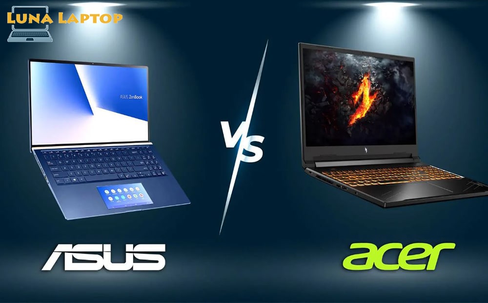 مقایسه لپ تاپ ایسر و ایسوس از نظر عملکرد