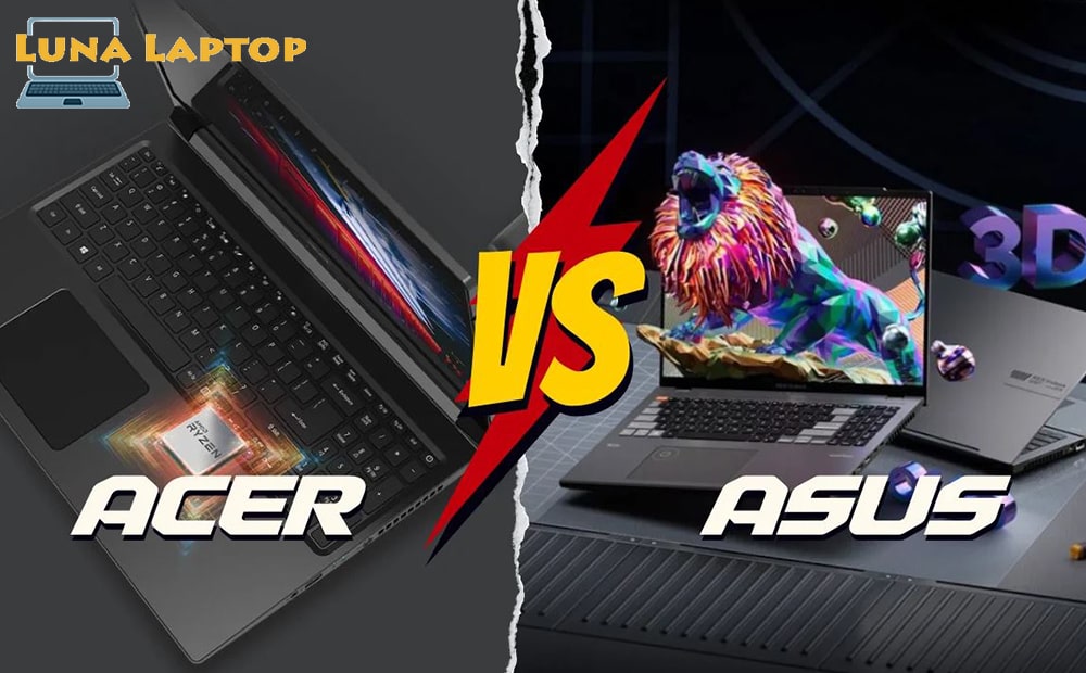 مقایسه لپ تاپ ایسر و ایسوس